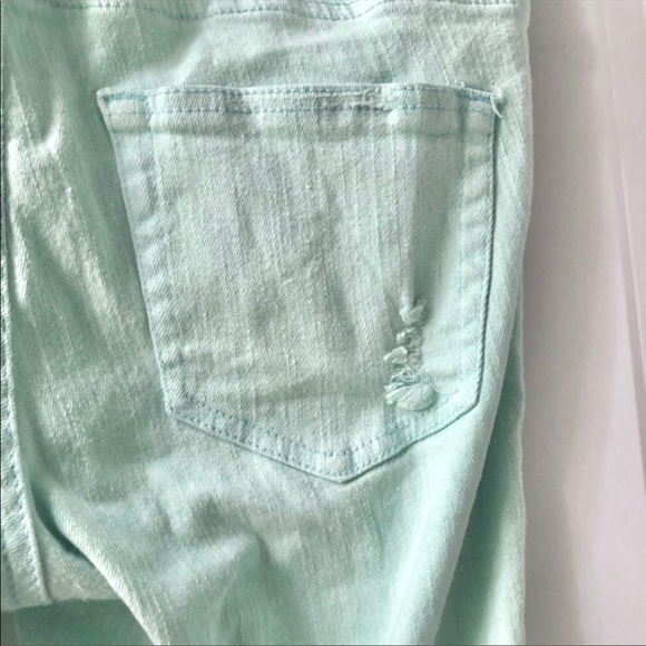Forever 21 Mint Skinny Pants - Picture 3 of 5